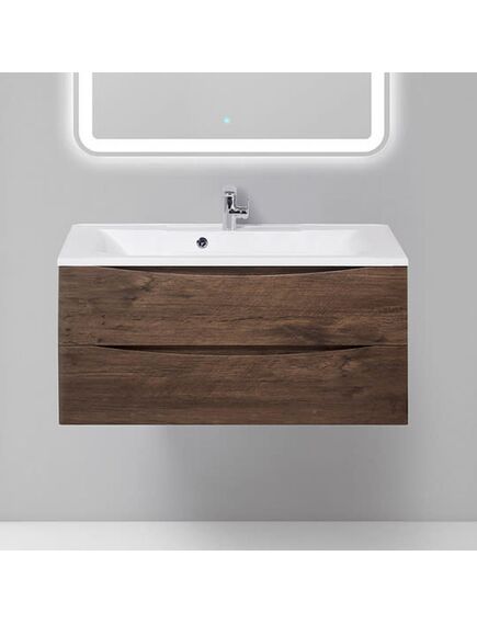 Купить Тумба для комплекта BelBagno MARINO-1000-2C-SO-RW-P rovere moro (marino-1000-2c-so-rw-p) по цене 31300 руб., в Санкт-Петебруге в интернет магазине 100-Систем, а также дургие товары BelBagno из раздела Тумбы под раковину и Мебель для ванной комнаты