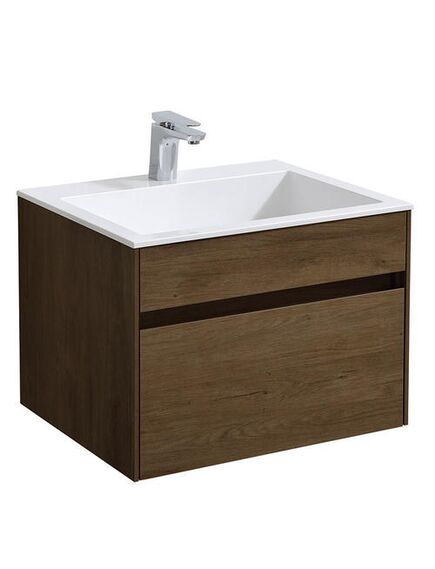 Купить База под раковину Chiara 600 подвесная, 1 выкатной ящик soft-close, T.Oak, , шт (vmc-2c600to) по цене 10963 руб., в Санкт-Петебруге в интернет магазине 100-Систем, а также дургие товары Vincea из раздела Тумбы под раковину и Мебель для ванной комнаты