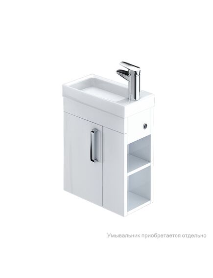 Купить Тумба подвесная, 40 см, полки справа, белая, TORR, IDDIS, TOR40WRi95. Подходит умывальник 0014000U28 (tor40wri95) по цене 11790 руб., в Санкт-Петебруге в интернет магазине 100-Систем, а также дургие товары IDDIS из раздела Тумбы под раковину и Мебель для ванной комнаты
