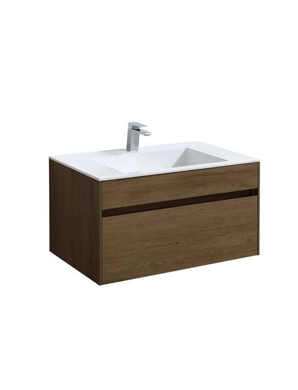 Купить База под раковину Chiara 800 подвесная, 1 выкатной ящик soft-close, T. Oak, , шт (vmc-2c800to) по цене 13898.5 руб., в Санкт-Петебруге в интернет магазине 100-Систем, а также дургие товары Vincea из раздела Тумбы под раковину и Мебель для ванной комнаты