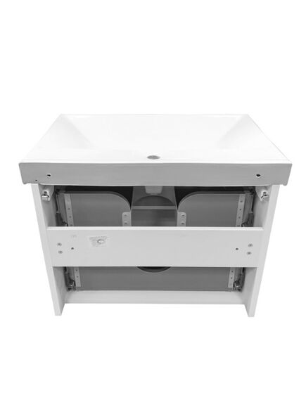 Купить COMFORTY. Тумба-умывальник "Дублин-75" белый глянец с раковиной COMFORTY 8057 (00004137103) по цене 47740 руб., в Санкт-Петебруге в интернет магазине 100-Систем, а также дургие товары COMFORTY из раздела Тумбы с умывальником и Мебель для ванной комнаты