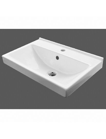 Купить COMFORTY. Тумба-умывальник "Никосия-60Н" дуб белый с раковиной Fest 60 F01 (00004142203) по цене 28380 руб., в Санкт-Петебруге в интернет магазине 100-Систем, а также дургие товары COMFORTY из раздела Тумбы с умывальником и Мебель для ванной комнаты