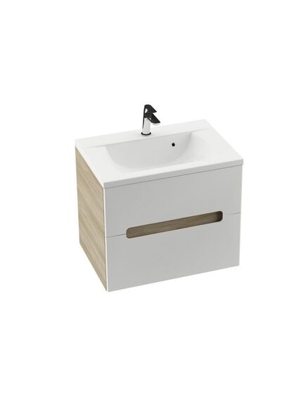 Купить Тумба под умывальник SD 800-L CLASSIC II латте/белая (x000000912) по цене 38240 руб., в Санкт-Петебруге в интернет магазине 100-Систем, а также дургие товары RAVAK из раздела Тумбы под раковину и Мебель для ванной комнаты