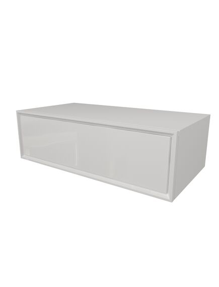 Купить 1MARKA Тумба Milacco 100П 1в.я. Pure White (низ) (у83577) по цене 32787 руб., в Санкт-Петебруге в интернет магазине 100-Систем, а также дургие товары 1MARKA из раздела Тумбы под раковину и Мебель для ванной комнаты