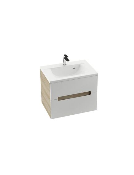 Купить Тумба под умывальник SD 800-L CLASSIC II латте/белая (x000000912) по цене 38240 руб., в Санкт-Петебруге в интернет магазине 100-Систем, а также дургие товары RAVAK из раздела Тумбы под раковину и Мебель для ванной комнаты