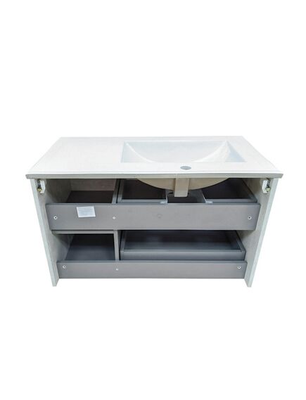 Купить COMFORTY. Тумба-умывальник "Бремен-90" дуб белый с раковиной COMFORTY 9090EL (00004142375) по цене 36300 руб., в Санкт-Петебруге в интернет магазине 100-Систем, а также дургие товары COMFORTY из раздела Тумбы с умывальником и Мебель для ванной комнаты