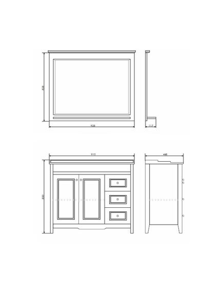Купить COMFORTY. Тумба-умывальник "Тбилиси-90" белый глянец с раковиной COMFORTY XD-F90 (00003132630) по цене 54890 руб., в Санкт-Петебруге в интернет магазине 100-Систем, а также дургие товары COMFORTY из раздела Тумбы с умывальником и Мебель для ванной комнаты