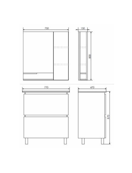 Купить COMFORTY. Тумба-умывальник "Верона-75" дуб белый с раковиной COMFORTY 75Е (00004137102) по цене 31900 руб., в Санкт-Петебруге в интернет магазине 100-Систем, а также дургие товары COMFORTY из раздела Тумбы с умывальником и Мебель для ванной комнаты