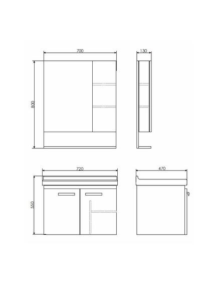 Купить COMFORTY. Тумба-умывальник "Рига-70" дуб сонома с раковиной COMFORTY 9335-70 (00004142215) по цене 24420 руб., в Санкт-Петебруге в интернет магазине 100-Систем, а также дургие товары COMFORTY из раздела Тумбы с умывальником и Мебель для ванной комнаты