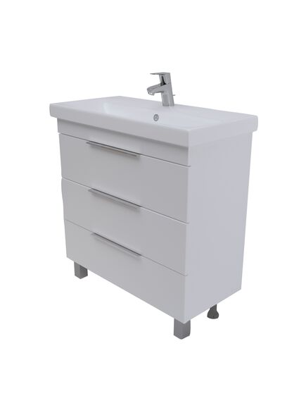 Купить 1Marka Тумба Gaula 60Н 3я White (у92515) по цене 23439 руб., в Санкт-Петебруге в интернет магазине 100-Систем, а также дургие товары 1MARKA из раздела Тумбы под раковину и Мебель для ванной комнаты