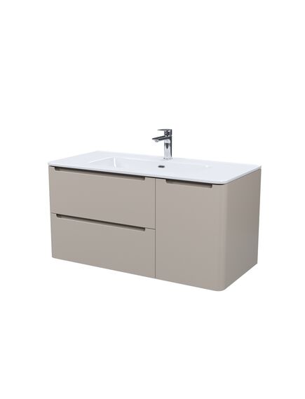 Купить Тумба с умывальником, подвесная, 100 см, капучино, Edifice, IDDIS, EDI10C0i95K подходит умыв. 0101000i28 (edi10c0i95k) по цене 62580 руб., в Санкт-Петебруге в интернет магазине 100-Систем, а также дургие товары IDDIS из раздела Тумбы с умывальником и Мебель для ванной комнаты