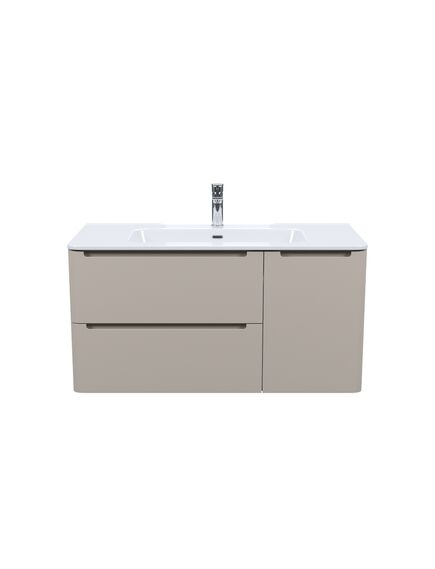 Купить Тумба с умывальником, подвесная, 100 см, капучино, Edifice, IDDIS, EDI10C0i95K подходит умыв. 0101000i28 (edi10c0i95k) по цене 62580 руб., в Санкт-Петебруге в интернет магазине 100-Систем, а также дургие товары IDDIS из раздела Тумбы с умывальником и Мебель для ванной комнаты