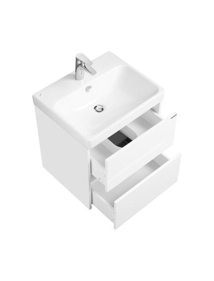 Купить Тумба с раковиной Адриана 55 белый AQUATON Сканди 1A2517K0SD010 (1a2517k0sd010) по цене 19806.9 руб., в Санкт-Петебруге в интернет магазине 100-Систем, а также дургие товары AQUATON из раздела Тумбы с умывальником и Мебель для ванной комнаты