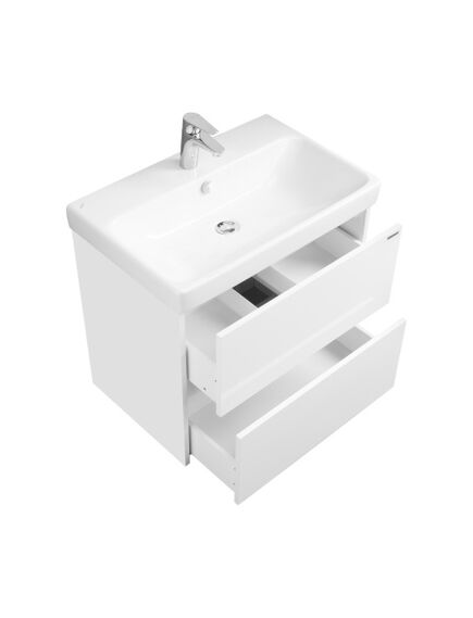 Купить Тумба с раковиной Адриана 70 белая AQUATON Сканди 1A2518K0SD010 (1a2518k0sd010) по цене 22072.9 руб., в Санкт-Петебруге в интернет магазине 100-Систем, а также дургие товары AQUATON из раздела Тумбы с умывальником и Мебель для ванной комнаты