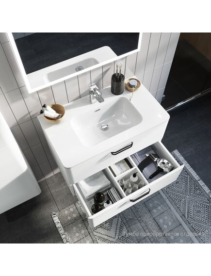 Купить Умывальник Iddis Edifice 0108000i28 80см (0108000i28) по цене 11590 руб., в Санкт-Петебруге в интернет магазине 100-Систем, а также дургие товары IDDIS из раздела Встраиваемые раковины и Раковины и пьедесталы