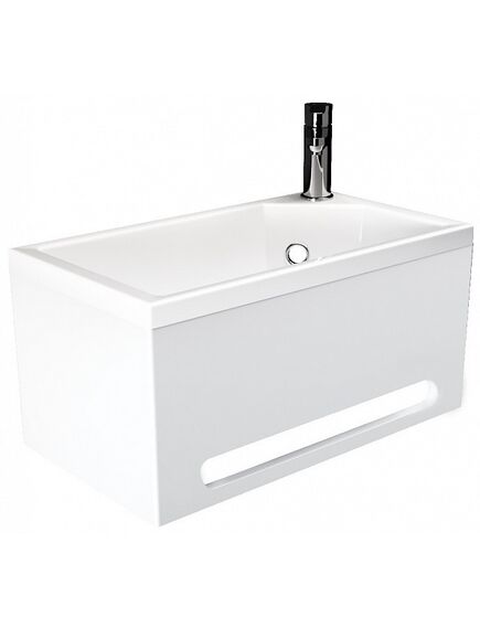 Купить 1MARKA Панель с раковиной Tiny XS MINI R (у84218) по цене 7630 руб., в Санкт-Петебруге в интернет магазине 100-Систем, а также дургие товары 1MARKA из раздела Тумбы с умывальником и Мебель для ванной комнаты