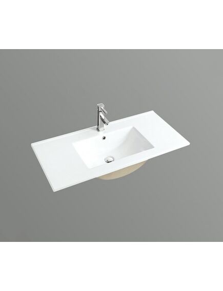 Купить Раковина CeramaLux 101 9010E Белая (9010E) по цене 13900 руб., в Санкт-Петебруге в интернет магазине 100-Систем, а также дургие товары CeramaLux из раздела Встраиваемые раковины и Раковины и пьедесталы