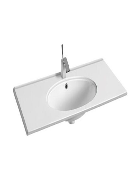 Купить CeramaLux N 9060F Раковина врезная 905х463х170 (9090f) по цене 16700 руб., в Санкт-Петебруге в интернет магазине 100-Систем, а также дургие товары CeramaLux из раздела Встраиваемые раковины и Раковины и пьедесталы