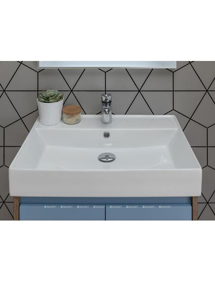 Купить Раковина Aquanet Латина 60 (242905) по цене 8608 руб., в Санкт-Петебруге в интернет магазине 100-Систем, а также дургие товары AQUANET из раздела Встраиваемые раковины и Раковины и пьедесталы