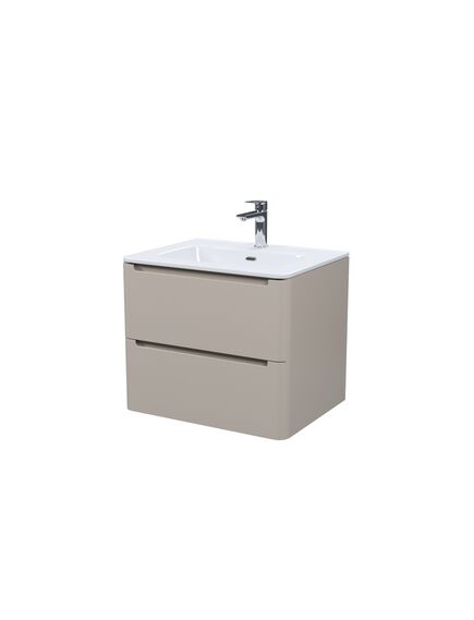 Купить Тумба с умывальником, подвесная, 60 см, капучино, Edifice, IDDIS, EDI60C0i95K подходит умыв. 0106000i28 (edi60c0i95k) по цене 49380 руб., в Санкт-Петебруге в интернет магазине 100-Систем, а также дургие товары IDDIS из раздела Тумбы с умывальником и Мебель для ванной комнаты