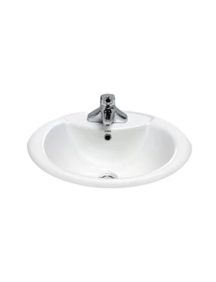 Купить CeramaLux N 316 Раковина встраиваемая сверху  57 см (316) по цене 6700 руб., в Санкт-Петебруге в интернет магазине 100-Систем, а также дургие товары CeramaLux из раздела Встраиваемые раковины и Раковины и пьедесталы