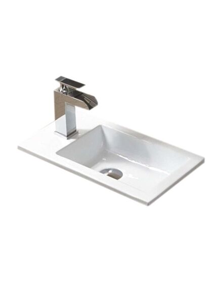 Купить Раковина CeramaLux 46 9032С Белая (9032с) по цене 5700 руб., в Санкт-Петебруге в интернет магазине 100-Систем, а также дургие товары CeramaLux из раздела Встраиваемые раковины и Раковины и пьедесталы