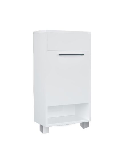 Купить 1MARKA Тумба с раковиной Lira 40Н 1д. Белый глянец R (у85920) по цене 11214 руб., в Санкт-Петебруге в интернет магазине 100-Систем, а также дургие товары 1MARKA из раздела Тумбы с умывальником и Мебель для ванной комнаты