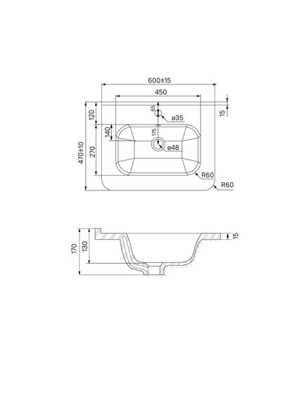 Купить Тумба с умывальником, подвесная, 60 см, белая, Edifice, IDDIS, EDI60W0i95K (edi60w0i95k) по цене 38080 руб., в Санкт-Петебруге в интернет магазине 100-Систем, а также дургие товары IDDIS из раздела Тумбы с умывальником и Мебель для ванной комнаты