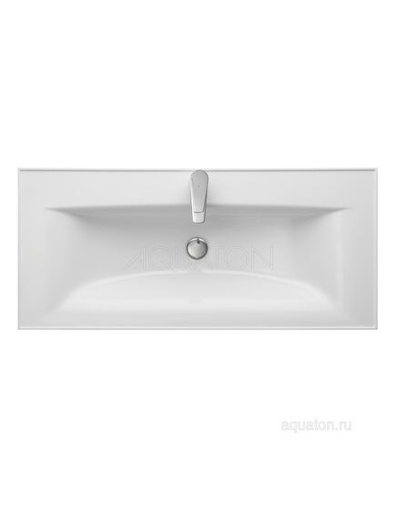 Купить Раковина AQUATON Айрис 100 белая 1A723031AG010 (1a723031ag010) по цене 14718.7 руб., в Санкт-Петебруге в интернет магазине 100-Систем, а также дургие товары AQUATON из раздела Встраиваемые раковины и Раковины и пьедесталы