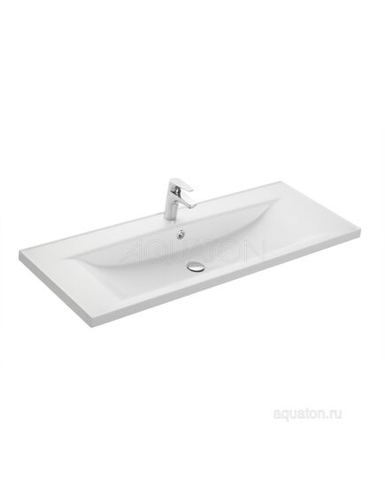 Купить Раковина AQUATON Айрис 120 белая 1A729631AG010 (1a729631ag010) по цене 16984.7 руб., в Санкт-Петебруге в интернет магазине 100-Систем, а также дургие товары AQUATON из раздела Встраиваемые раковины и Раковины и пьедесталы
