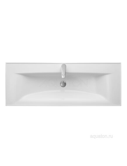 Купить Раковина AQUATON Айрис 120 белая 1A729631AG010 (1a729631ag010) по цене 16984.7 руб., в Санкт-Петебруге в интернет магазине 100-Систем, а также дургие товары AQUATON из раздела Встраиваемые раковины и Раковины и пьедесталы