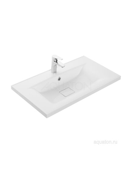 Купить Раковина AQUATON Айрис M 800 белая 1A73263KAG010 (1a73263kag010) по цене 14203.7 руб., в Санкт-Петебруге в интернет магазине 100-Систем, а также дургие товары AQUATON из раздела Встраиваемые раковины и Раковины и пьедесталы