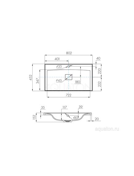 Купить Раковина AQUATON Айрис M 800 белая 1A73263KAG010 (1a73263kag010) по цене 14203.7 руб., в Санкт-Петебруге в интернет магазине 100-Систем, а также дургие товары AQUATON из раздела Встраиваемые раковины и Раковины и пьедесталы