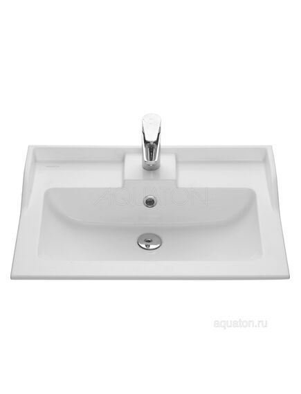 Купить Раковина AQUATON Фабиа 65 белая 1A708731FB010 (1a708731fb010) по цене 10135.2 руб., в Санкт-Петебруге в интернет магазине 100-Систем, а также дургие товары AQUATON из раздела Встраиваемые раковины и Раковины и пьедесталы