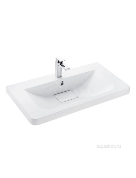 Купить Раковина AQUATON Шерилл 85 белая 1A71443KSH010 (1a71443ksh010) по цене 15336.7 руб., в Санкт-Петебруге в интернет магазине 100-Систем, а также дургие товары AQUATON из раздела Встраиваемые раковины и Раковины и пьедесталы