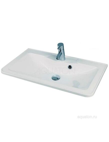 Купить Раковина AQUATON Сиена 75 белая 1A704131SN010 (1a704131sn010) по цене 1019.7 руб., в Санкт-Петебруге в интернет магазине 100-Систем, а также дургие товары AQUATON из раздела Встраиваемые раковины и Раковины и пьедесталы