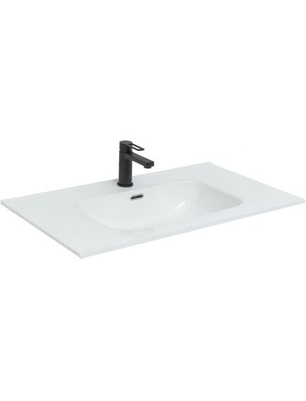 Купить Раковина Aquanet Flat 100 белая (00254365) по цене 15500 руб., в Санкт-Петебруге в интернет магазине 100-Систем, а также дургие товары AQUANET из раздела Встраиваемые раковины и Раковины и пьедесталы