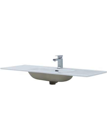 Купить Раковина Aquanet Flat 120 белая (00254366) по цене 22410 руб., в Санкт-Петебруге в интернет магазине 100-Систем, а также дургие товары AQUANET из раздела Встраиваемые раковины и Раковины и пьедесталы