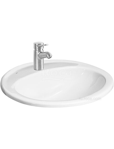 Купить Раковина Roca Adora 56x47 327203000 (327203000) по цене 6511.85 руб., в Санкт-Петебруге в интернет магазине 100-Систем, а также дургие товары ROCA из раздела Встраиваемые раковины и Раковины и пьедесталы