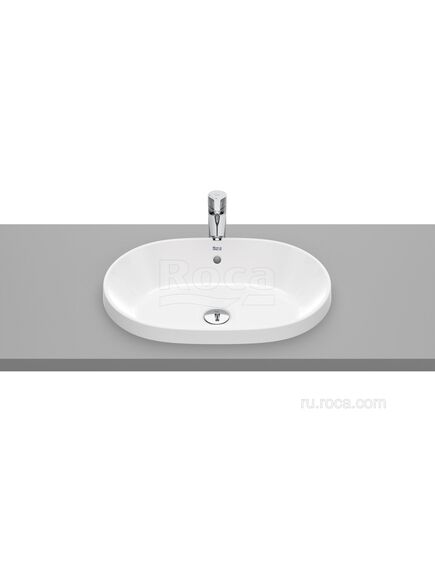 Купить Раковина Roca The Gap 55x39 без отверстий 3270Y5000 (3270y5000) по цене 11528.27 руб., в Санкт-Петебруге в интернет магазине 100-Систем, а также дургие товары ROCA из раздела Встраиваемые раковины и Раковины и пьедесталы