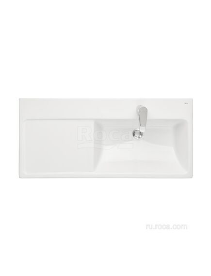 Купить Раковина Roca The Gap Plus высокий бортик, 1 отверстие 100х46 правая 3270ME004 (3270ME004) по цене 22142.77 руб., в Санкт-Петебруге в интернет магазине 100-Систем, а также дургие товары ROCA из раздела Встраиваемые раковины и Раковины и пьедесталы