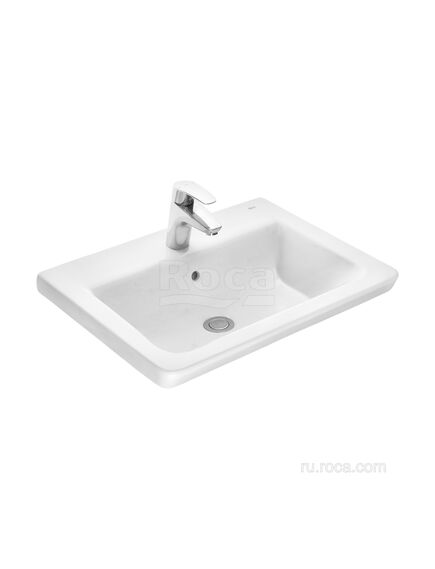 Купить Раковина Roca The Gap Unik 60x44 327472000 (327472000) по цене 9355.82 руб., в Санкт-Петебруге в интернет магазине 100-Систем, а также дургие товары ROCA из раздела Встраиваемые раковины и Раковины и пьедесталы