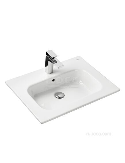 Купить Раковина Roca Victoria-N Unik 60х46 32799E000 (32799e000) по цене 11587.85 руб., в Санкт-Петебруге в интернет магазине 100-Систем, а также дургие товары ROCA из раздела Встраиваемые раковины и Раковины и пьедесталы