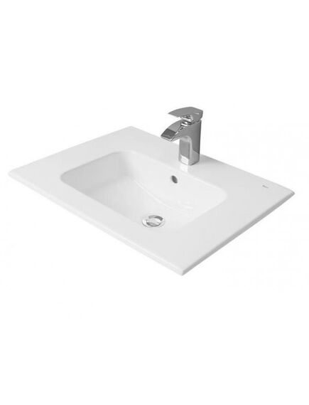 Купить Раковина Roca Victoria Unik 60x45 32782100Y (32782100y) по цене 8708.41 руб., в Санкт-Петебруге в интернет магазине 100-Систем, а также дургие товары ROCA из раздела Встраиваемые раковины и Раковины и пьедесталы