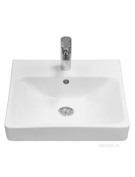 Купить Раковина Santek Адриана 45 отверстие под смеситель 1WH501630 (1wh501630) по цене 3596 руб., в Санкт-Петебруге в интернет магазине 100-Систем, а также дургие товары SANTEK из раздела Встраиваемые раковины и Раковины и пьедесталы