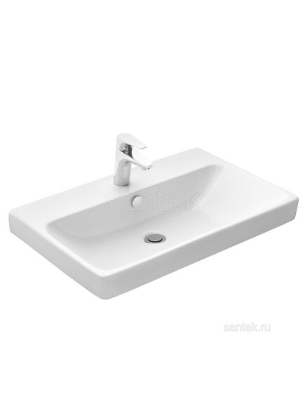 Купить Раковина Santek Адриана 70 отверстие под смеситель 1WH501628 (1wh501628) по цене 6834 руб., в Санкт-Петебруге в интернет магазине 100-Систем, а также дургие товары SANTEK из раздела Встраиваемые раковины и Раковины и пьедесталы