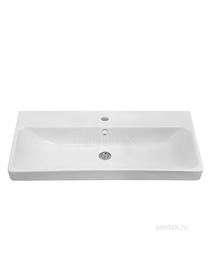 Купить Раковина Santek Адриана 90 отверстие под смеситель 1WH501629 (1wh501629) по цене 7641.5 руб., в Санкт-Петебруге в интернет магазине 100-Систем, а также дургие товары SANTEK из раздела Встраиваемые раковины и Раковины и пьедесталы
