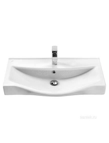 Купить Раковина Santek Беверли 80 отверстие под смеситель 1WH302422 (1wh302422) по цене 7200 руб., в Санкт-Петебруге в интернет магазине 100-Систем, а также дургие товары SANTEK из раздела Встраиваемые раковины и Раковины и пьедесталы Купить Раковина Santek Беверли 80 отверстие под смеситель 1WH302422 (1wh302422) по цене 7200 руб., в Санкт-Петебруге в интернет магазине 100-Систем, а также дургие товары SANTEK из раздела Встраиваемые раковины и Раковины и пьедесталы