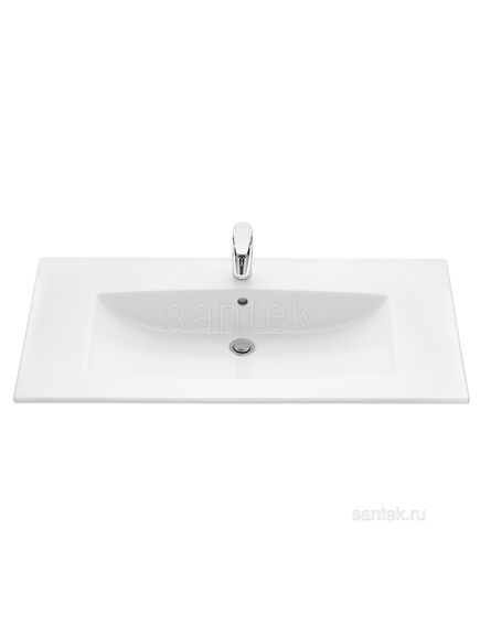 Купить Раковина Santek Элина 100 отверстие под смеситель 1WH501627 (1wh501627) по цене 8576.5 руб., в Санкт-Петебруге в интернет магазине 100-Систем, а также дургие товары SANTEK из раздела Встраиваемые раковины и Раковины и пьедесталы