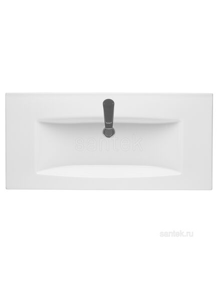 Купить Раковина Santek Элина 100 отверстие под смеситель 1WH501627 (1wh501627) по цене 8576.5 руб., в Санкт-Петебруге в интернет магазине 100-Систем, а также дургие товары SANTEK из раздела Встраиваемые раковины и Раковины и пьедесталы